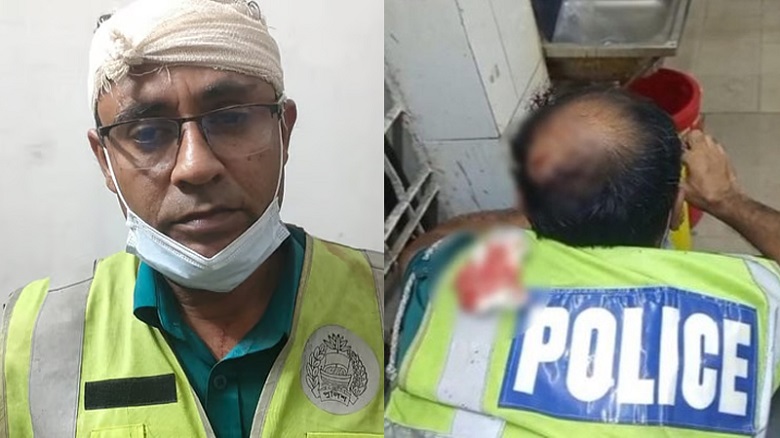 টঙ্গীতে ট্রাফিক পুলিশকে মারধর,অটোরিকশাচালক গ্রেপ্তার